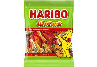 Kummikommid Ussid, HARIBO, 175g