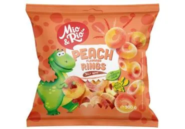 Kummikompvek Peach Loops MIO RIO 300g