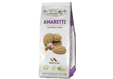 Küpsis Amaretti mandel LAURIERI 200g
