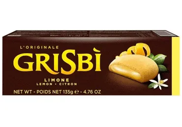 Küpsis sidruni kreem.Grisbi VICENZI 135g