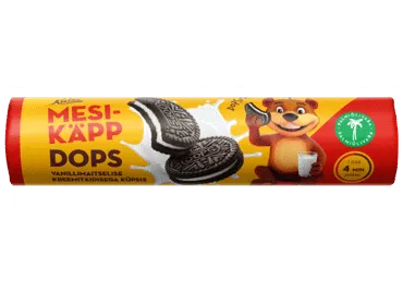 Küpsis vanill.täid.MesikäppDopsKALEV210g