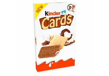 Cepumi KINDER Cards 76,8g