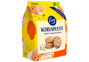 Küpsised kaneelirulli maitsel.FAZER 270g