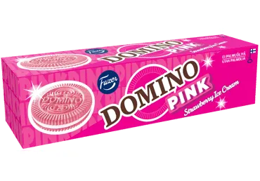 Küpsised maasikamaits.Domino FAZER 175g