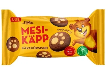 Küpsised Mesikäpp KALEV kakaomaits.,250g