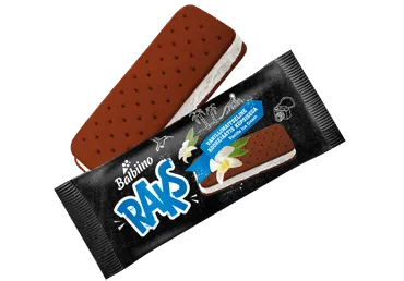 Küpsisejäätis RAKS, 56g