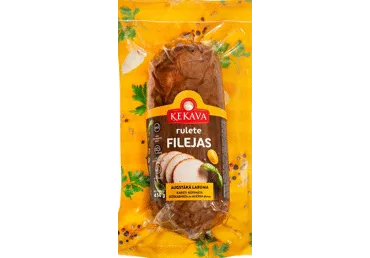 Karsti kūpināta cāļa filejas rulete ĶEKAVA 450g
