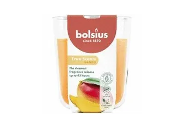 Aromātiska svece glāzē BOLSIUS Mango 10x8,5cm