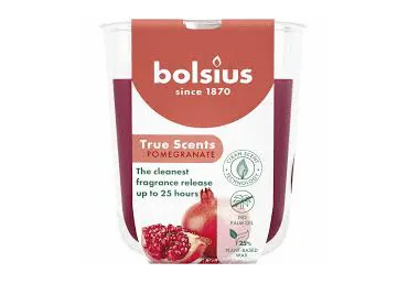 Aromātiska svece glāzē BOLSIUS Pomegranate 8x7cm