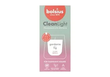 Küünla täidis BOLSIUS gardenia&fig,2tk