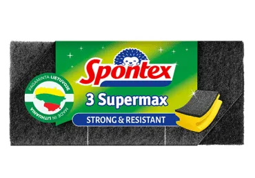 Küürimissvamm SPONTEX Supermax 3tk