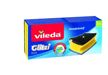 Küürimissvamm VILEDA Glitzi 2+1tk