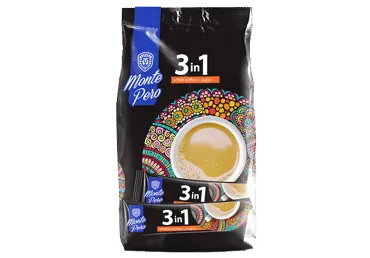 Šķīstošās kafijas dzēriens 3in1 MONTE PERO 10x17.5g