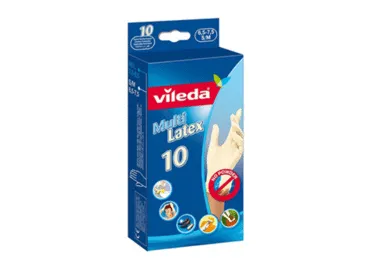 Latekskindad VILEDA M/L 10tk