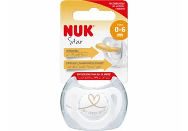 Latekslutt NUK Star 0-6k
