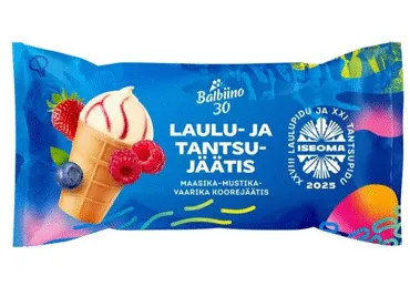 Laulu-ja tantsujäätis marja.BALBIINO 65g