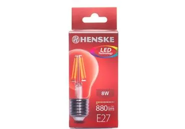 LED pirn A60 E27 8W 880lm HENSKE