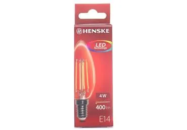 LED pirn C35 E14 4W 420lm HENSKE