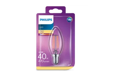 LED pirn PHILIPS B35 40W E14