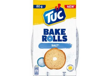 TUC BAKE ROLLS ar sāli 80g