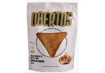 Leivakrõpsud küüslauga Obertos 100g