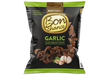 Leivakrõpsud küüslauguga BON CHANCE 120g