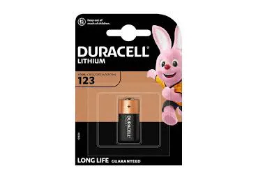 Liitium patarei DURACELL CR123