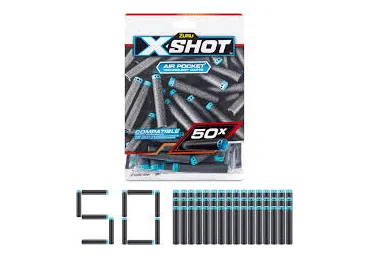 Rotaļu šautriņas XSHOT 50gab.