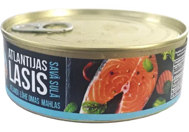 Konservi Lasis savā sulā 240g/192g