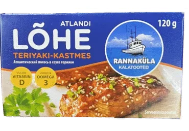 Atlantijas lasis terijaki mērcē BANGA 120g