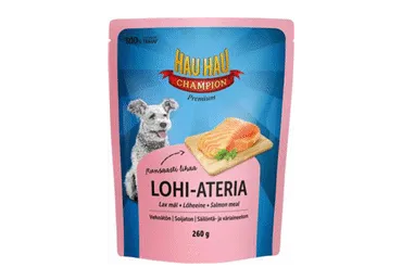 Lõheeine koertele HAU-HAU CHAMPION 260g