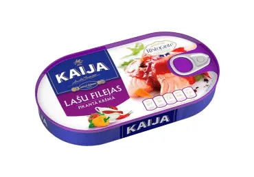 Laša fileja pikantā krēmā KAIJA 170g