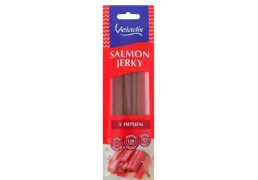 Lõhesnäkid Salmon Jerky tšillipipra. 40g