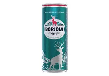 Loodus.karbon.mineraalvesi BORJOMI 330ml