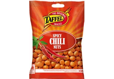 Maapähklid tšillimaits. röst.TAFFEL 140g