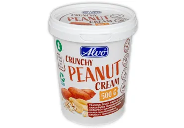 Maapähklikreem ALVO Crunchy 500g