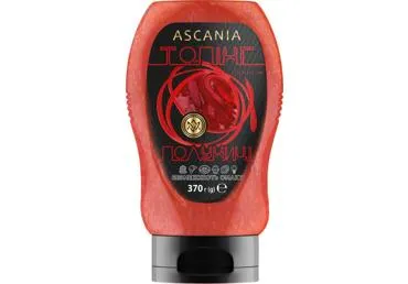 Maasikamaitseline toping ASCANIA 370g
