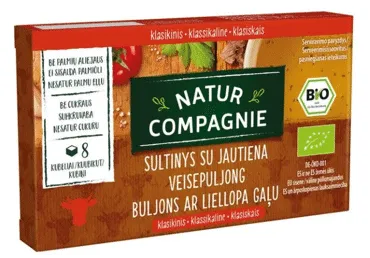 Mahe veiselihapuljong NATUR COMPAGNIE96g
