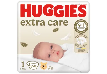 Mähkmed HUGGIES Extra Care 1 2-5kg 84tk