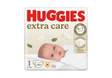 Mähkmed Extra Care 2 3-6kg, Huggies, 82tk