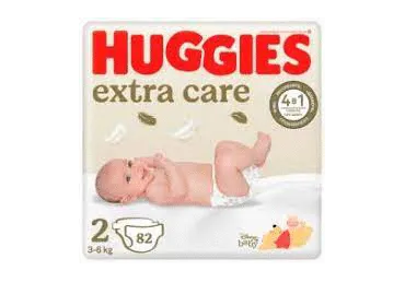 Mähkmed HUGGIES Extra Care S2 82tk