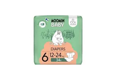 Mähkmed MOOMIN Baby Nr6 12-24kg 34tk