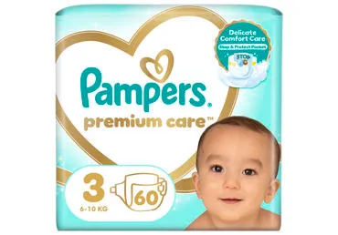 Mähkmed PAMPERS Premium Care s3,60tk