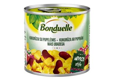 Kukurūzas un sarkano pupiņu maisījums BONDUELLE 170g