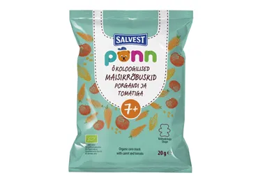 Maisikrõbusk.SALVEST porg.tomat 20g 7+