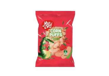 Kukurūzas nūjiņas MIO&RIO ar zemeņu garšu 70g