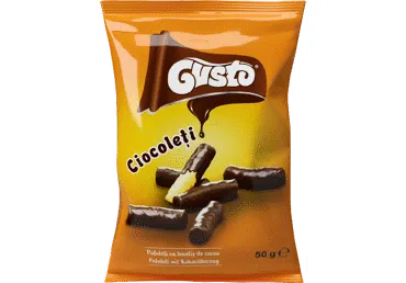 Maisisnäkid kakaoga Gusto 50g