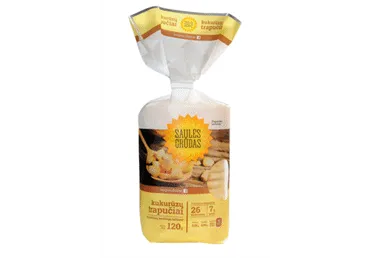 Galetes SAULES GRAUDI kukurūzas 120g