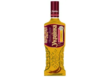 Arom.degv.UKRAINKA Honey Pep.40% 0,5L