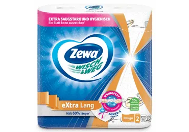 Majapidamispaber ZEWA Wisch&Weg,2 rl